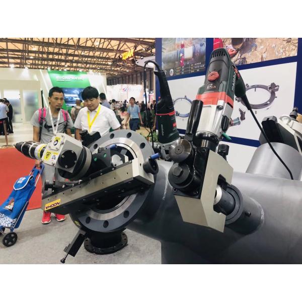 Internally Mounted On Site Flange Facing Machine Lightweight With Pneumatic Drive