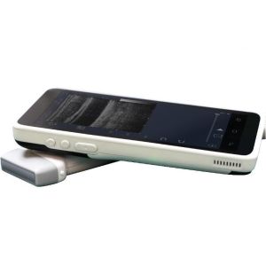 Buy cheap Mini Color Doppler Handheld Sonogram Device With 128 Elements 1280*720 Resolution product