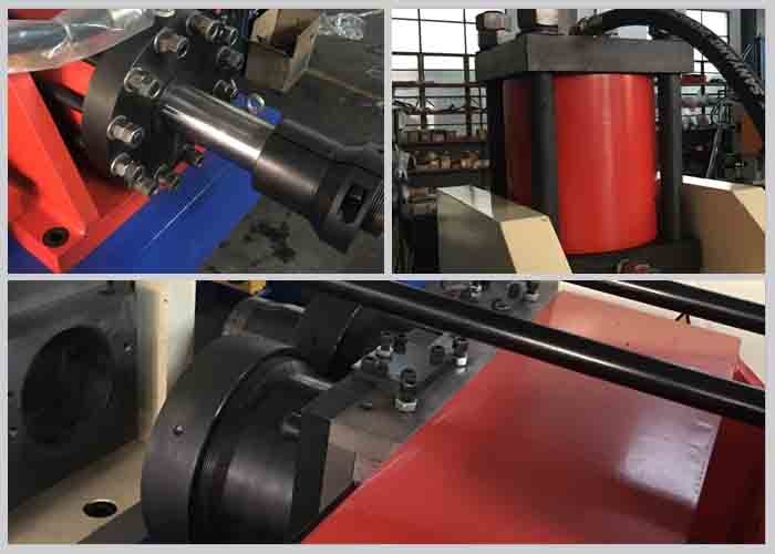 PLC Control Pipe End Forming Machine Double Work Station Easy Operation