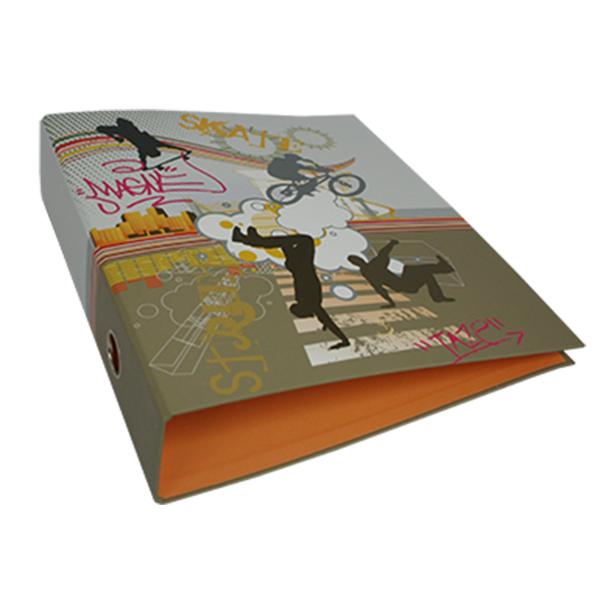 Quality Management Cardboard File Folder With 2 Hole Binder Clip for sale