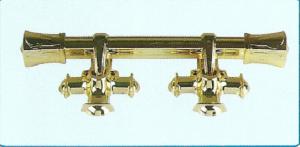 China Plastic Coffin Handles Coffin Accessories In Gold Color , Long Life Time on sale