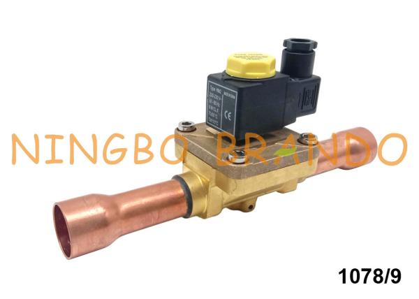 Quality 1 1/8'' 1078/9 Castel Type Refrigeration Solenoid Valve 1078/9A6 220V 230V for sale