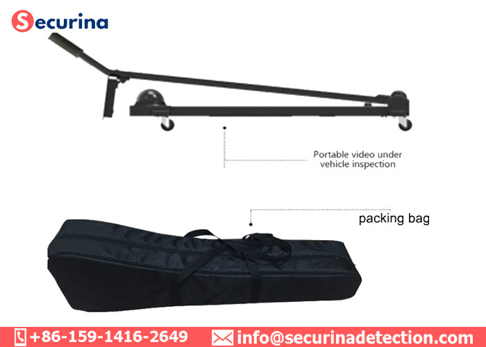 Portable UVSS System Car Undercarriage Bomb Checking Camera Folding In 180 Degree