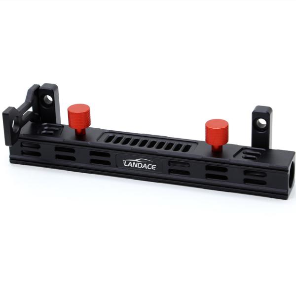 Quality 323X78X86mm Hard Anodized Tail Gate Flagpole Bracket for Jeep Wrangler Multi-Function for sale