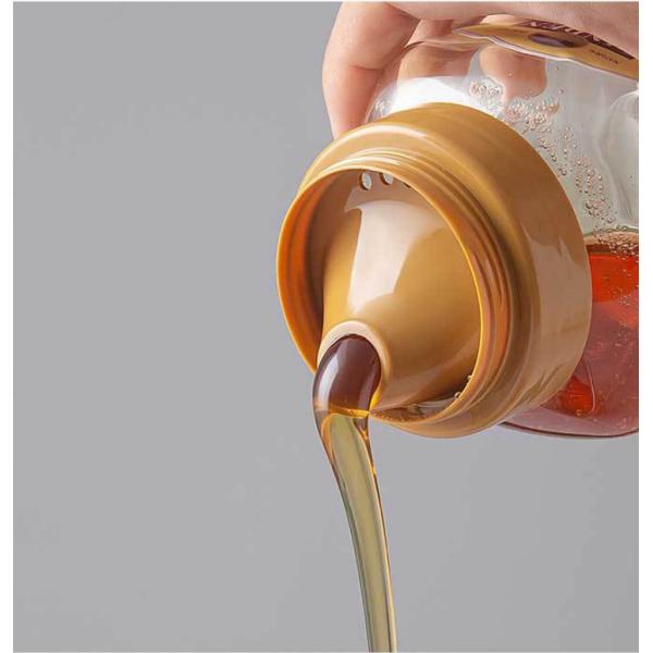 500g 700g Honey Plastic Beverage Bottles Reusable Plastic Jars Squeezable