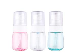 Buy cheap Non Spill Round Cosmetic Pump Bottles Comfortable Hand Feeling product