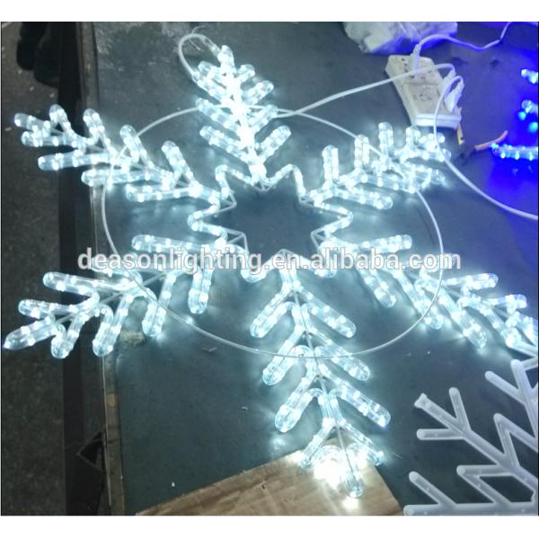 led christmas decor snowflake