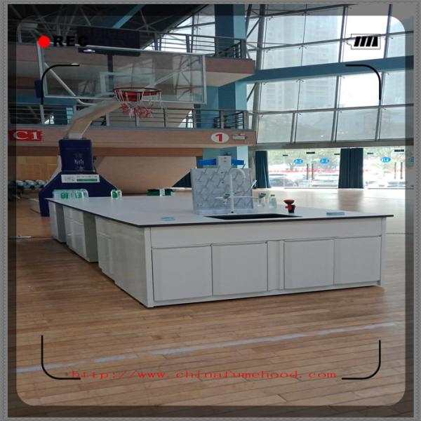 Customized Size Lab Island Bench Anti - Aging High Temperature Resistant