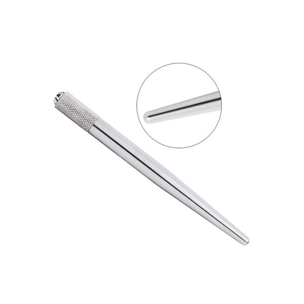 Microblading Permanent Stainless Steel Makeup Eyebrow Tattoo Heavy Silver Manual Eyebrow Tattoo Pen