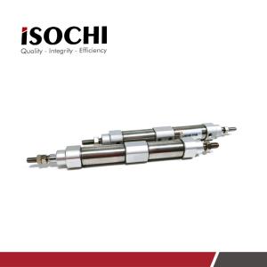China Aluminum Mini Dual Action Pneumatic Cylinder Sliver Double Acting Air Cylinder on sale