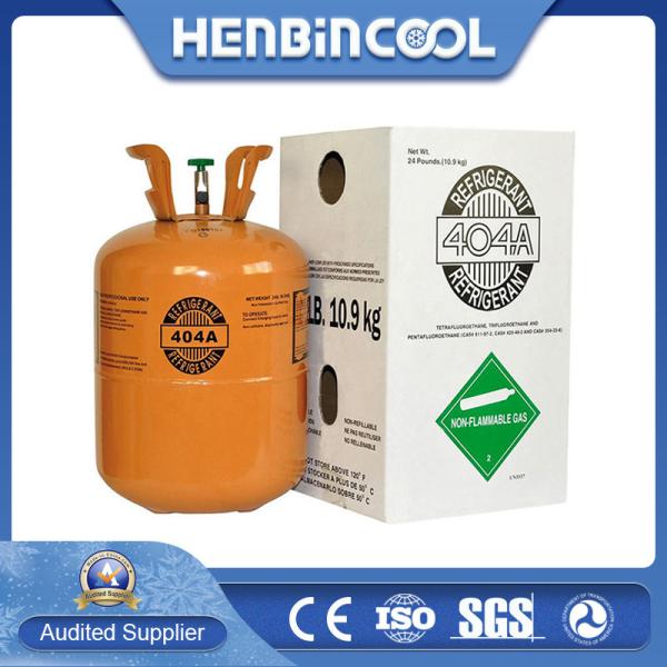 Quality 11.3kg 22.7kg R404A Refrigerant Gas For Car Air Conditioner for sale