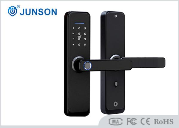 Touch Screen Tuya Wifi Smart Lock Fingerprint Door Locks Zinc Alloy Material For