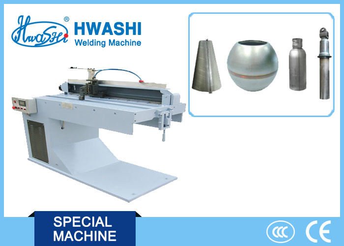 Argon Arc Straight Seam Welding Machine , Automatic Welding Machine Highly Precise