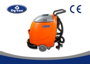 Mini High Efficiency Walk Behind Floor Scrubber Different Colors / Voltage