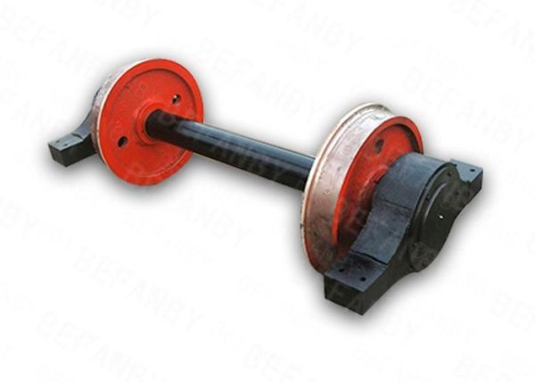 Quality Custom Transfer Cart Accessories Single Flange Wheel 10T Capacity 500 Diameter for sale
