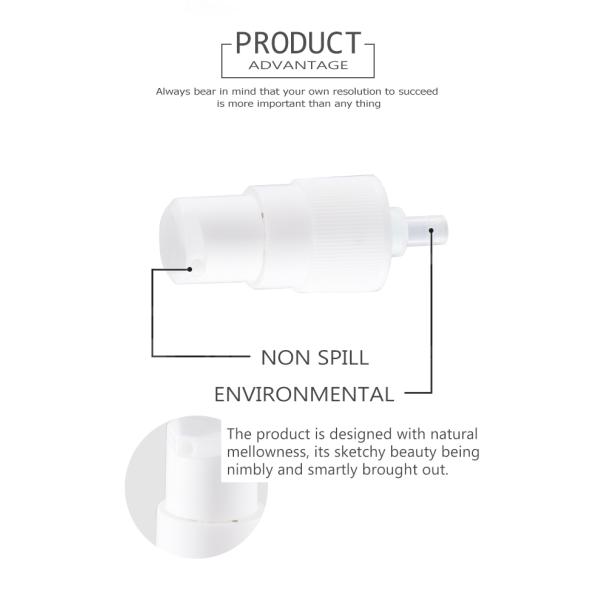 Lotion pump replacement cosmetic pump dispenser pp material SR0805