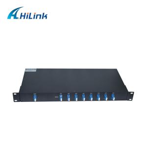Buy cheap Optical Fiber 100G 1x8CH MUX DEMUX DWDM 1U Rack Mount For Data Center product