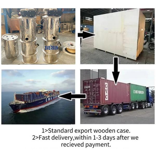 High Precision Portable Vacuum Transfer System Vacuum Loader For Powder 110V-480V