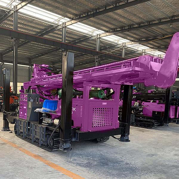 Crawler Water Well Drilling Rig Hydraulic Borehole Drilling Machine Water Well Drill Rig