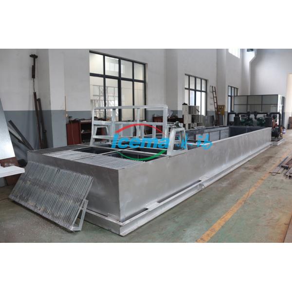 Salt Water 20T/24H Industrial Ice Block Making Machine For Ice Factory Cold Storage