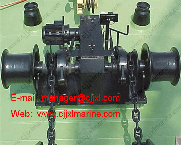 Electric and Hydraulic Anchor Winch