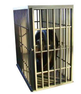 China heavy duty aircraft portable tire inflation cage safety on sale
