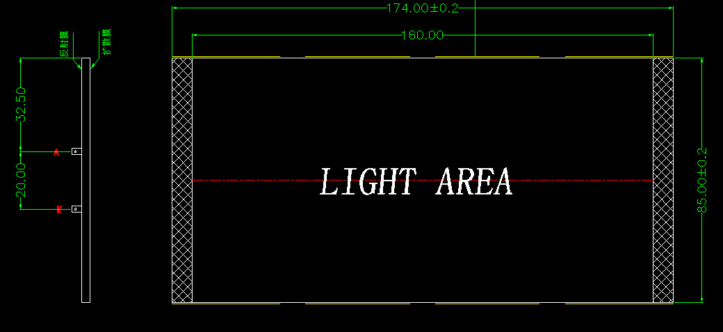 HTN 7 Segment LCD Display Instrumentation LCD Module HTN LCD Display