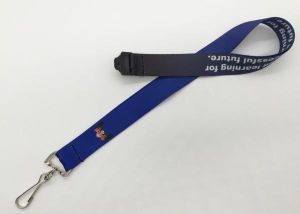 Quality Flat personalized printed funny polyester lanyards with customized logo for sale