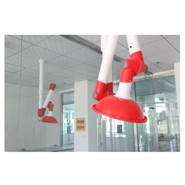 Density PP Material Joint Elastic Knob Fume Extractor Arm for Plastic Fume Extraction
