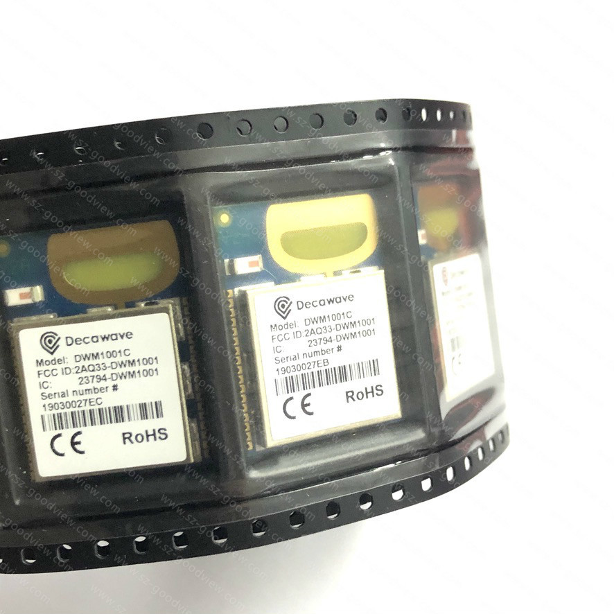 DWM1001C UWB Transceiver Module 2.4GHz 6.5GHz Integrated Trace Surface Mount