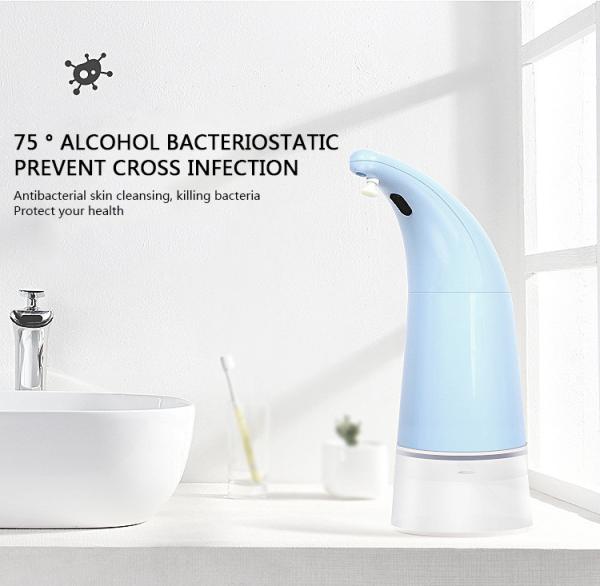 Quality Portable Automatic Sensor Soap Dispenser 250ml 4*AAA Battery Sanitizer Dispenser for sale