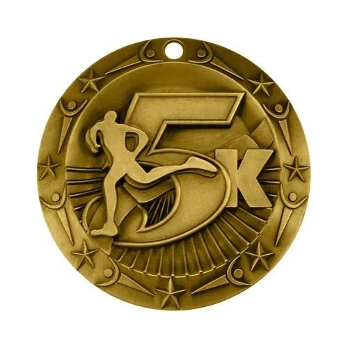 Quality 3 Inches Custom 5k Race Medals Running Challenge Finisher Stock Awards for sale