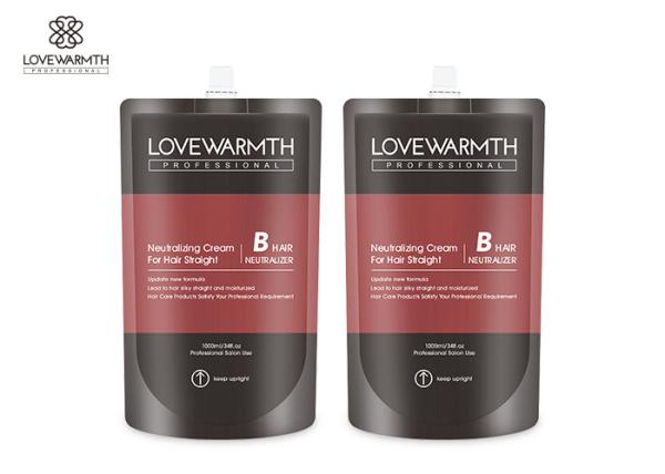 Quality Hair Styling Agent Hair Neutralizer Cream 1000ml / 500ml Volume GMP / ISO Approval for sale