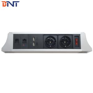 Buy cheap Modular Design Table Mounted Power Outlet With Telephone Interface product