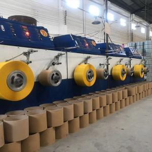 China Semi Automatic Double Station PP Strapping Band Winding Machine on sale