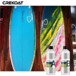 China Carbon Fibers Clear Epoxy Resin Coatings On Wood Surfboard Laminations on sale
