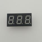 Triple Digit Pure Green 7 Segment LED Display Common Cathode