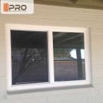 Custom Made Double Glazed Aluminium Sliding Windows Horizontal Opening Pattern