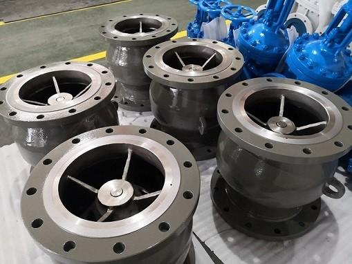 Quality RF Connection Type 64 Inch 1500LB Axial Flow Check Valve for sale