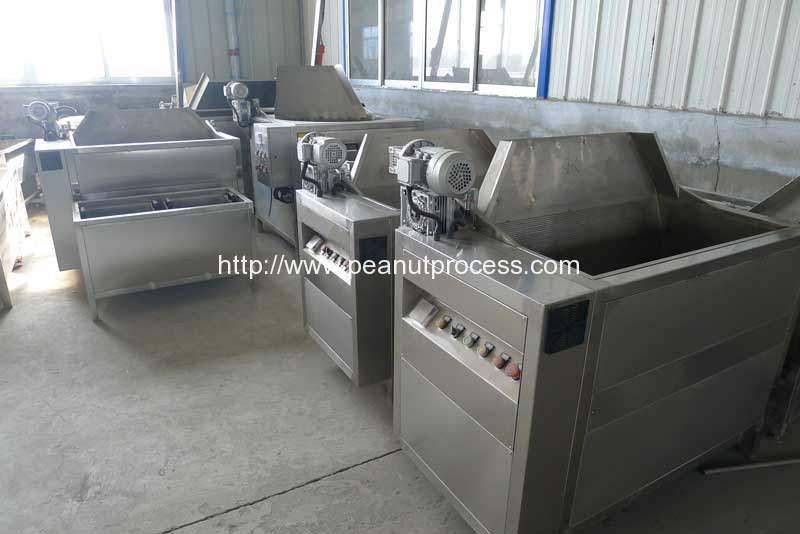 Automatic-Discharging-Peanut-Frying-Machine
