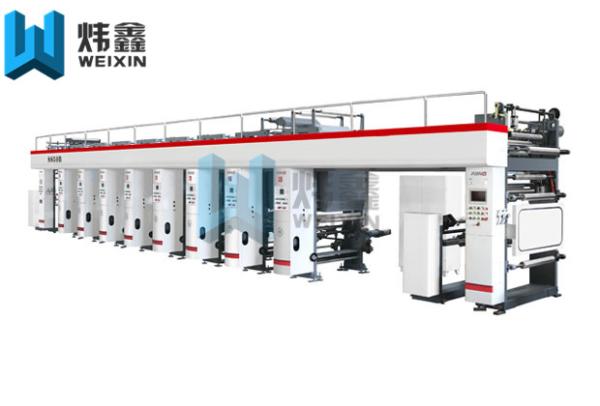 Quality Seven  Motors Gravure Printing Machin / 8 Colors Roto Printing Machine Automatic for sale