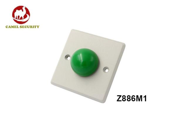 Quality Square Size Mushroom Push To Exit Button With Cables SPDT NONC Double Features for sale