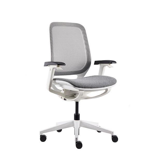 Quality Mid Back Desk Chair without Mechanism Breathable Mesh Ofiice Chair for sale