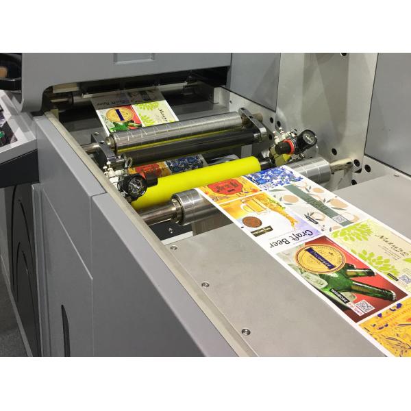 Automatic Digital Label embellishment Machine Foil Stamping And Varnishing Printing