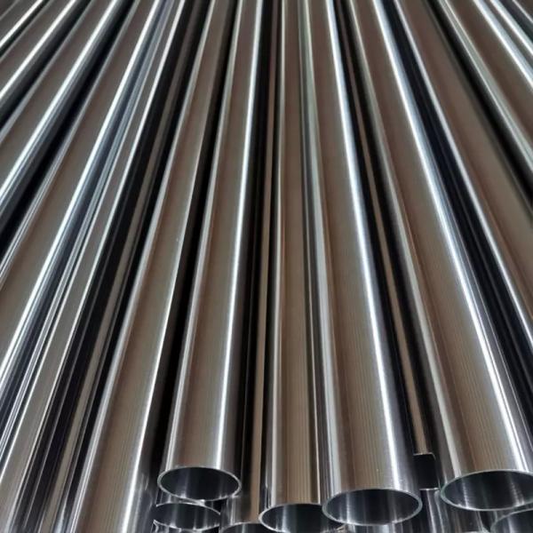 Mirror Hairline Polished Stainless Steel Round Pipe ASTM A213