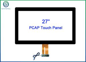 27 Inch Capacitive Touch Panel With ITO Technology G + G Structure For Touch Displays