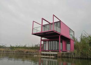 Buy cheap Unique Style Custom Container House Complex Modular Container Homes Lake House Dwelling product