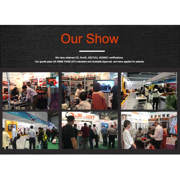 Sliding Wheel 15 Ton Hydraulic Jack for Pickup Truck 200-520mm Lift Range