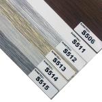 100% Polyester Modern Roller Zebra Blinds Fabric with Dual Layer Design for