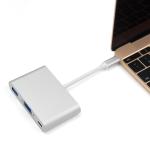 Data Transmission 3.0 Usb Type C To Vga Adapter , 5V 3A Multiport Usb Hub